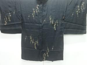 大正ロマン　枝葉模様織り出し羽織